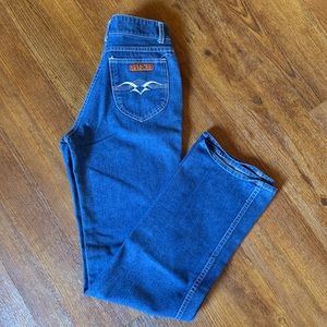 Genese Retro/1970’s western-style jeans-high-waist